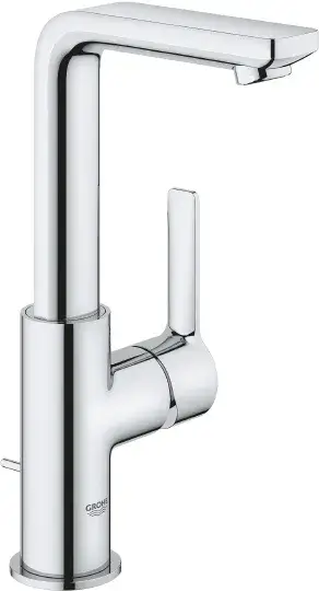 Grohe Lineare New Смеситель для раковины высокий, с д/к, высота излива 23,1 см, цвет: хром 23296001