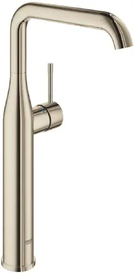 Grohe Essence New Смеситель для раковины высокий, без д/к, выс. излива 32,2 см, цвет: никель глянец 32901BE1