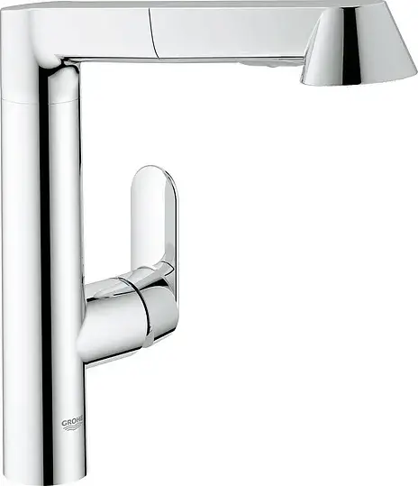 Grohe K7 Смеситель для кухни, с выдвижным изливом, цвет: хром 32176000