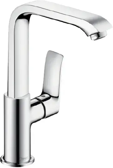 Hansgrohe Metris Смеситель для раковины, с донным клапаном, цвет: хром 31187000