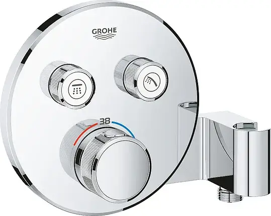 Grohe Grohtherm SmartControl Термостатический смеситель для душа встраив., внеш. часть, цвет: хром 29120000