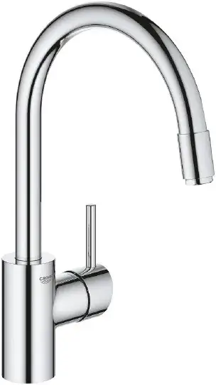 Grohe Concetto New Смеситель для кухни, с вытяжным изливом, цвет: хром 32663003