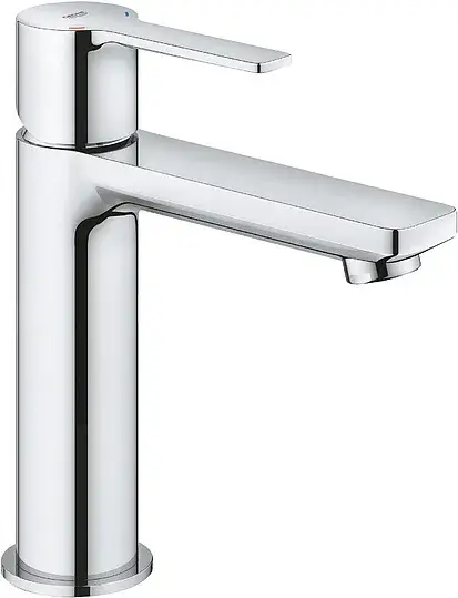 Grohe Lineare New Смеситель для раковины, с д/к, длина излива 12,8 см, цвет: хром 23106001