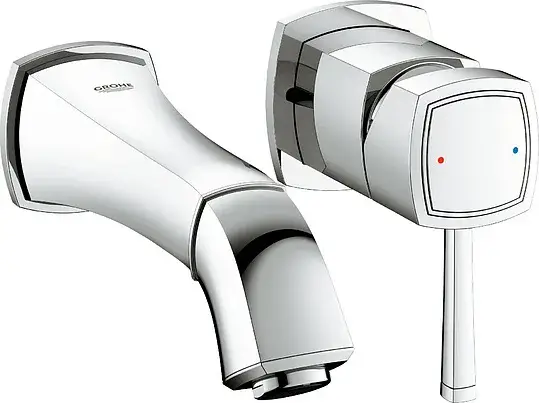 Grohe Grandera Смеситель для раковины встраиваемый, длина излива 17,7 см, цвет: хром 19929000