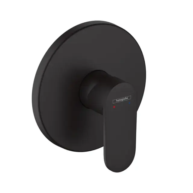 Hansgrohe Vernis Blend Смеситель для душа встраиваемый, внешняя часть, цвет: матовый черный 71667670