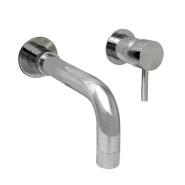 Nicolazzi Olympus Смеситель для раковины на 2 отв., встраиваемый, излив 19 см, цвет: хром 3778CR