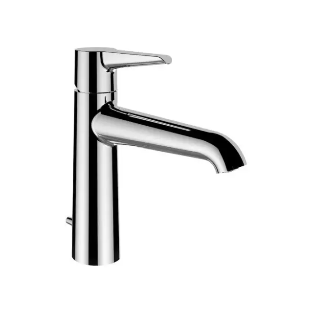 Laufen Val Смеситель для раковины, на 1 отв., излив 14 см, цвет хром 3.1138.1.004.121.1