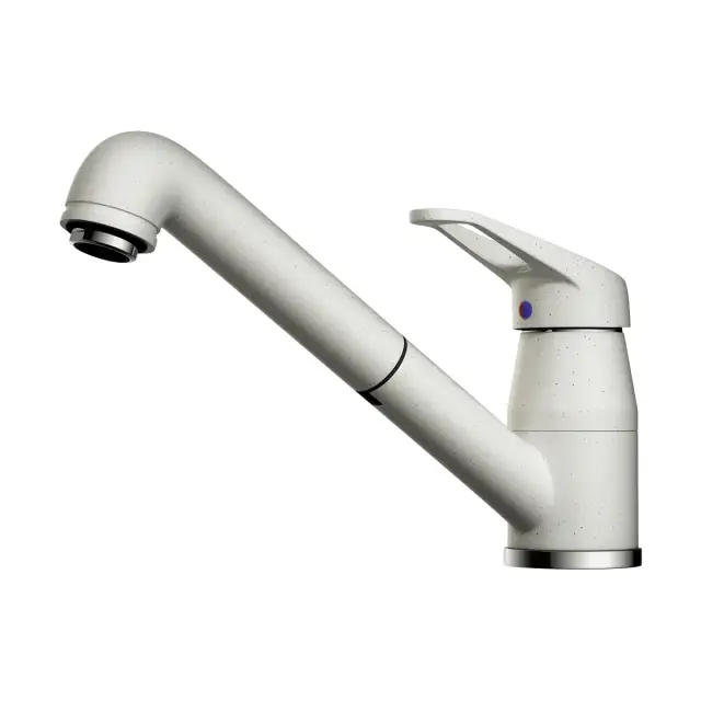 Omoikiri Tateyama-S-PA Смеситель для кухни с гибким изливом, цвет: пастила 4994173