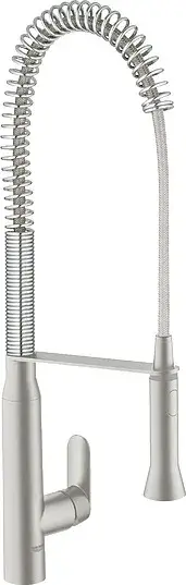 Grohe K7 Смеситель для кухни, с гибким и вытяжным изливом, цвет: суперсталь 32950DC0