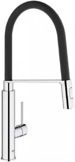 Grohe Concetto Смеситель для кухни, с гибким изливом, цвет: хром 31491000