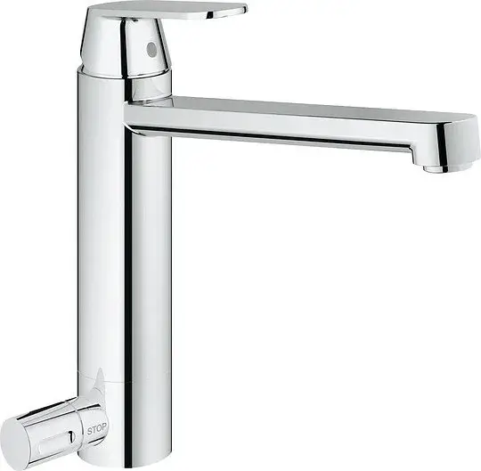 Grohe Eurosmart Cosmopolitan Смеситель для кухни, с запорным вентилем, цвет: хром 30195000