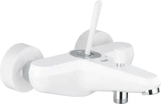 Grohe Eurodisc Joy Смеситель для ванны накладной, цвет: белая луна 23431LS0