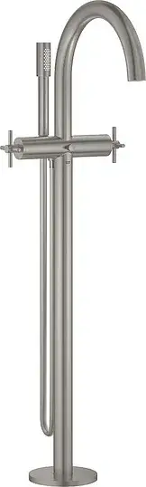 Grohe Atrio New Смеситель для ванны напольный, с ручным душем и шлангом, цвет: теплый закат, матовый 25044DC3