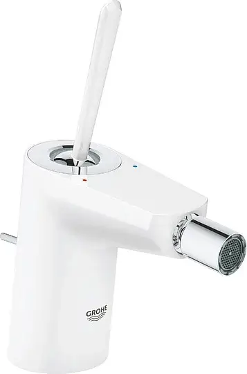 Grohe Eurodisc Joy Смеситель для биде, без донного клапана, цвет: белая луна 24036LS0