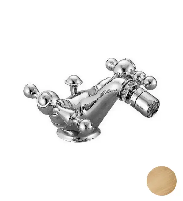 Cisal Arcana America Смеситель двухвентильный для биде, цвет: Antique Bronze AA00055027