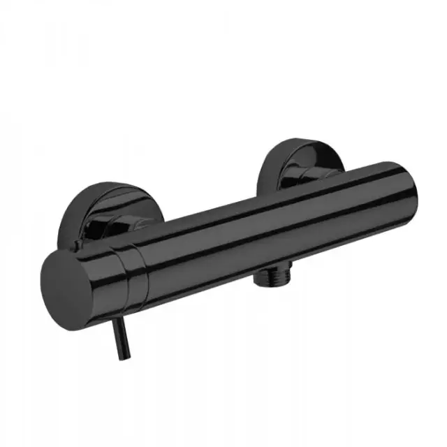 Bossini Oki Смеситель для душа накладной, без излива, цвет: mat black Z005131.073