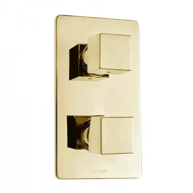 Bossini Cube Смеситель для душа, встраиваемый, с девиатором, цвет: gold Z00062.021