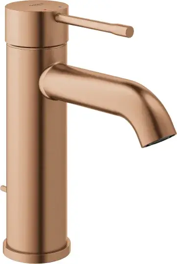 Grohe Essence New Смеситель для раковины, с д/к, длина излива 11,6 см, цвет: медь 23589DL1