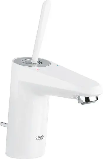 Grohe Eurodisc Joy Смеситель для раковины, с д/к, длина излива 11,6 см, цвет: белая луна 23425LS0