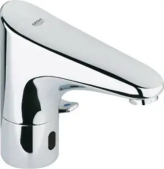Grohe Europlus E Смеситель для раковины, сенсорный, питание от розетки, дл. изл. 11,3 см, цвет: хром 36015001