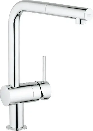 Grohe Minta Смеситель для кухни, с выдвижным изливом, цвет: хром 32168000