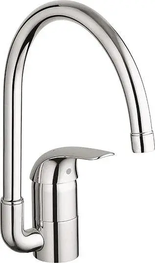 Grohe Euroeco Смеситель для кухни, с поворотным изливом, цвет: хром 32752000