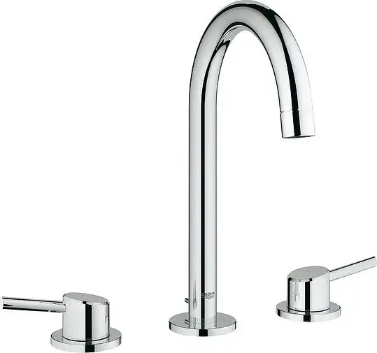 Grohe Concetto Смеситель для раковины высокий, с д/к, высота излива 16,9 см, цвет: хром 20216001