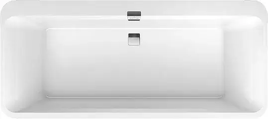 Villeroy & Boch Squaro Edge 12 Ванна из Quaril 180x80 см, цвет Alpin UBQ180SQE7DV-01