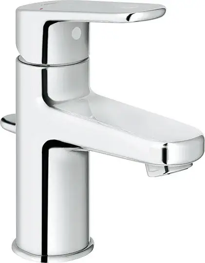 Grohe Europlus II Смеситель для раковины, с д/к, длина излива 9,2 см, цвет: хром 33156002
