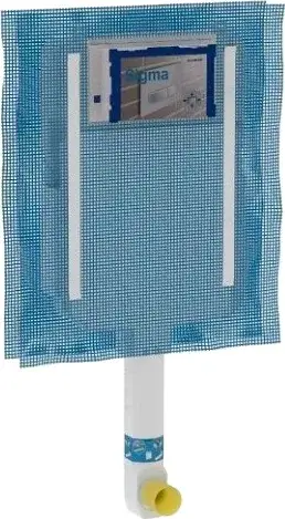 Geberit Sigma смывной бачок скрытого монтажа, с фронтальным управлением, глубина 8 см, 6/3 литра 109.791.00.1