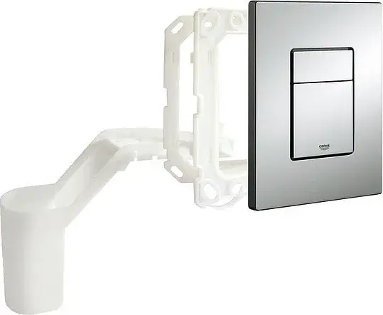 Grohe Skate Cosmopolitan Set Fresh Кнопка смыва для унитаза, 2 режима, пластик, цвет: хром 38805000