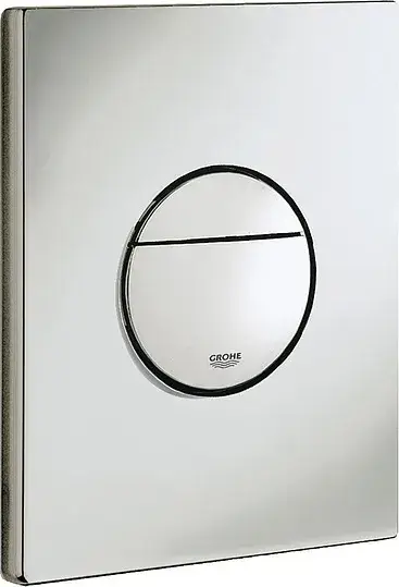 Grohe Nova Cosmopolitan Кнопка смыва для унитаза, 2 режима, пластик, цвет: матовый хром 38765P00