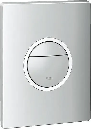 Grohe Nova Cosmopolitan Light Кнопка смыва для унитаза, 2 режима, пластик, цвет: хром 38809000
