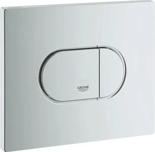 Grohe Arena Cosmopolitan Кнопка смыва для унитаза, 2 режима, пластик, цвет: матовый хром 38858P00