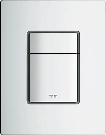 Grohe Skate Cosmopolitan Кнопка смыва для унитаза, 2 режима, пластик, цвет: матовый хром 38732P00