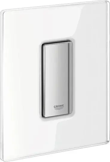 Grohe Skate Cosmopolitan Кнопка смыва для писсуара, стекло, цвет: белая луна 38846LS0