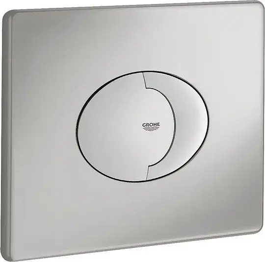 Grohe Skate Air Кнопка смыва для унитаза, 2 режима, пластик, цвет: матовый хром 38506P00