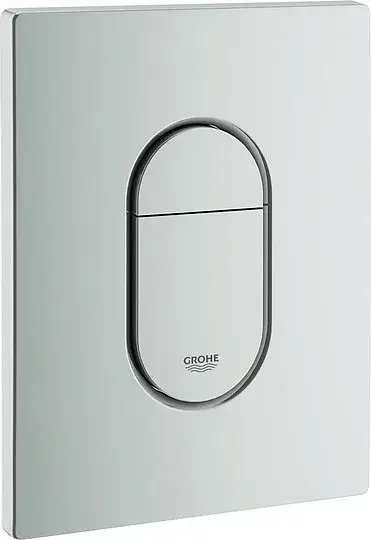 Grohe Arena Cosmopolitan Кнопка смыва для унитаза, 2 режима, пластик, цвет: матовый хром 38844P00
