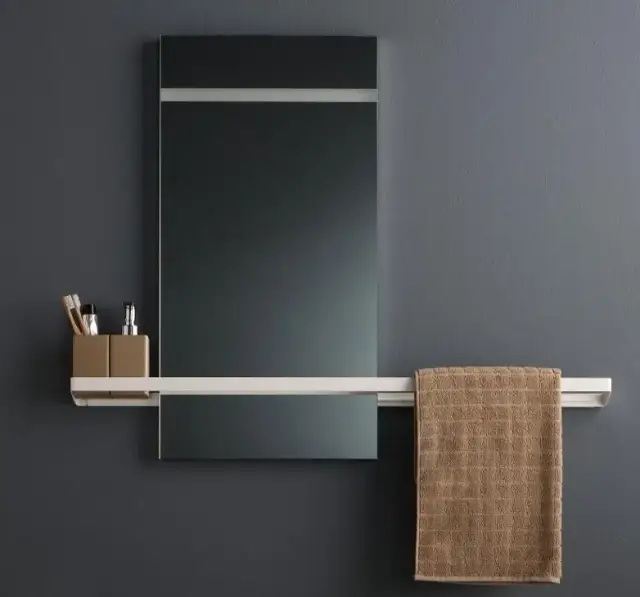 Bertocci Fly Зеркало подвесное прямоугольное с LED - подсветкой 55х80h см 149 1551 0000