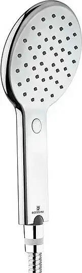 Bossini Agua Fit Air Ручной душ, 1 вид струи, цвет: chrome B00172.030