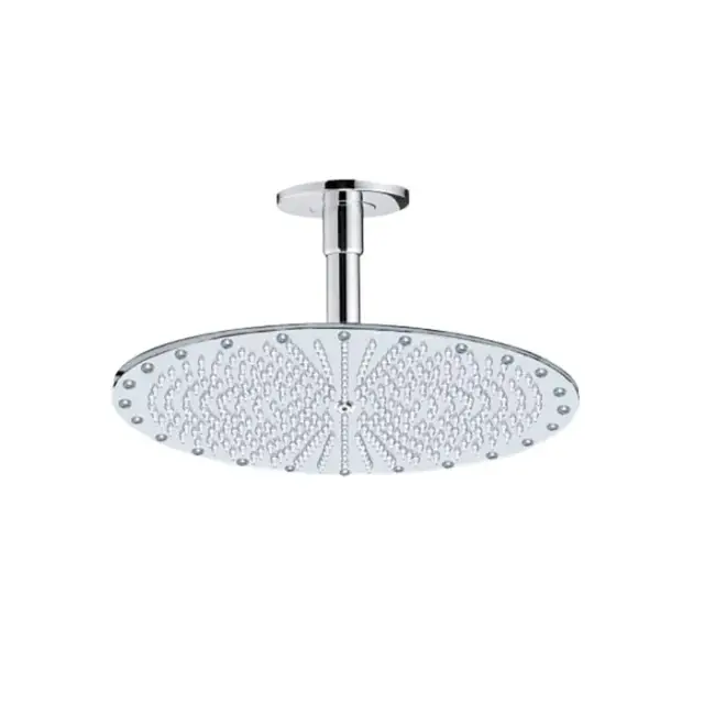 Bossini Oki Верхний душ 30 см, 1 вид струи, кронштейн потолочный 15 см, цвет: chrome H29600.030
