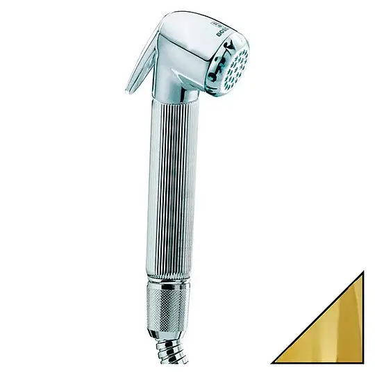 Bossini Nikita Гигиенический душ, 1 вид струи, цвет: gold B00650.021