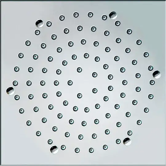 Bossini Cube Потолочный душ встраиваемый 21 см, 1 вид струи, цвет: chrome I00720.030