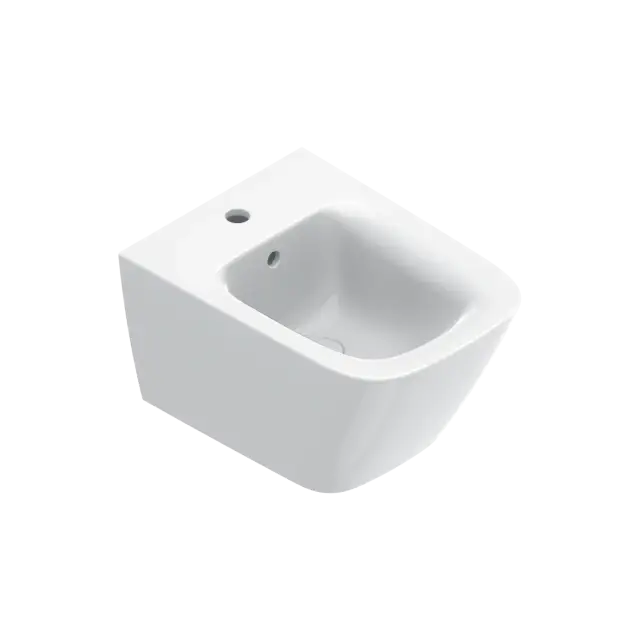 Catalano Green Биде подвесное 37x50 см, 1 отв., с переливом, покр. Cataglaze, цвет: белый глянцевый 0418501001