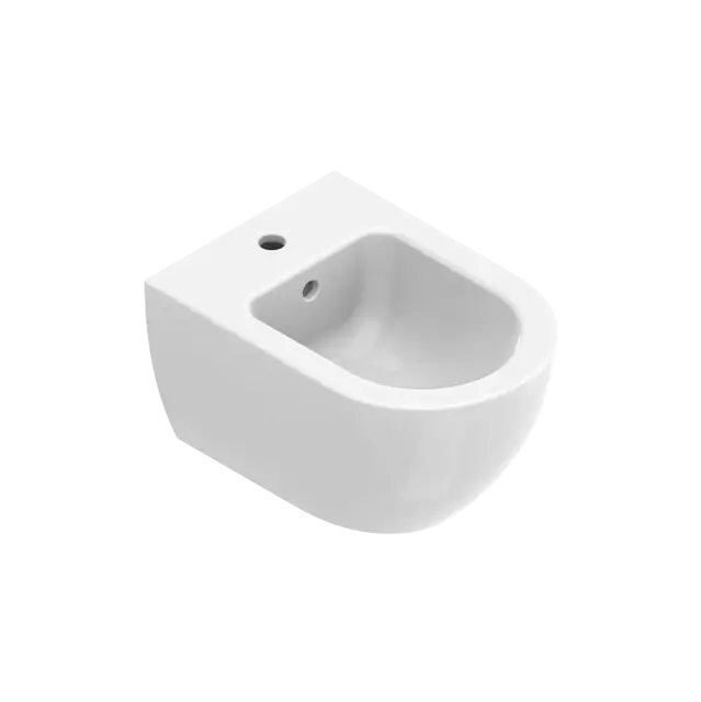 Catalano Sfera Биде подвесное 35x50 см, 1 отв., с переливом, покр. Cataglaze, цвет: белый глянцевый 1BSS5000