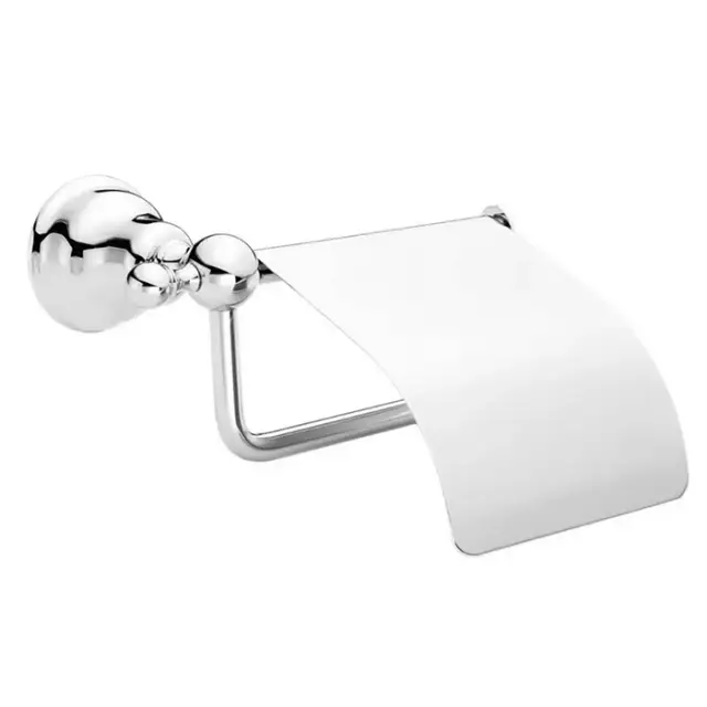 Cisal Arcana Держатель туалетной бумаги с крышкой, цвет: Chrome AR09042021