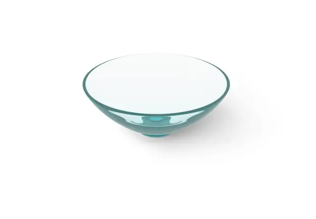 Dea Design Раковина чаша d40x14h см, Glasstech, цвет: lake water blue DD9063 400 R8