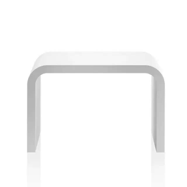 Decor Walther Stone SCH Душевая табуретка-подставка,33x21,5x24,5см h цвет: белый 0974350