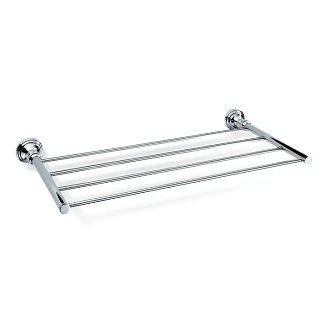 Decor Walther Classic HTA Полка для полотенец 60x25 см, подвесная, цвет: хром 0512500
