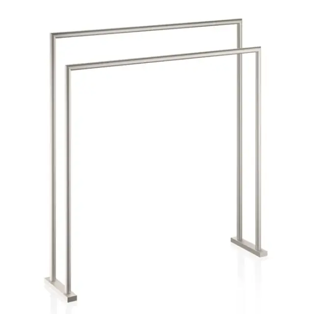 Decor Walther Porzellan HT 5 Полотенцедержатель двойной 70x16xh75 см, цвет: матовый никель 0503534